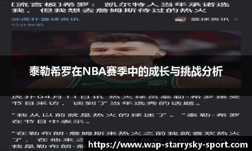 泰勒希罗在NBA赛季中的成长与挑战分析